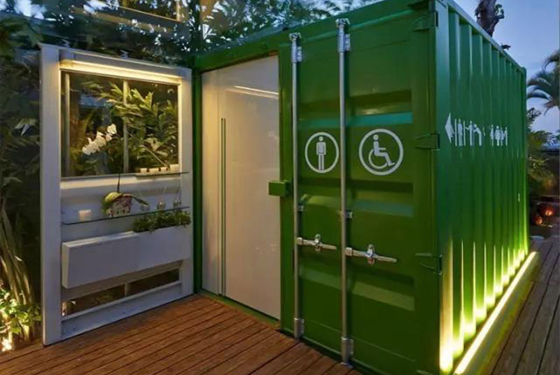 可移動(dòng)集裝箱廁所 可移動(dòng)集裝箱廁所